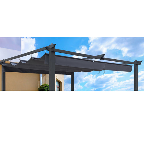 10x10 Ft Pergola Replacement Canopy for Patio Shelter