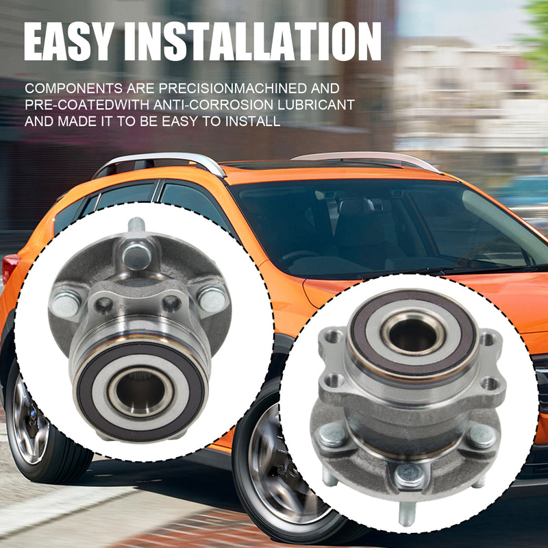 2x Rear Wheel Hub Assembly for Subaru XV 2012-2020