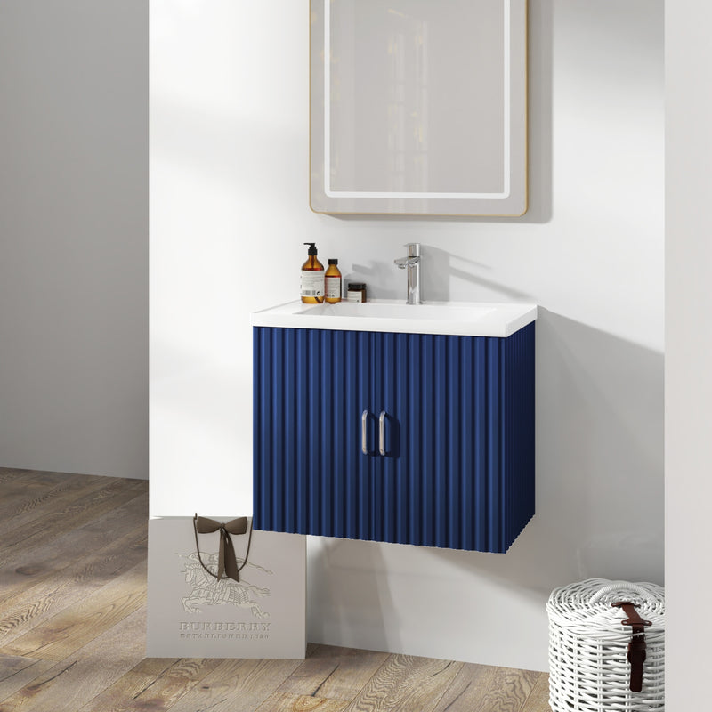 24" Floating Bathroom Vanity with Sink