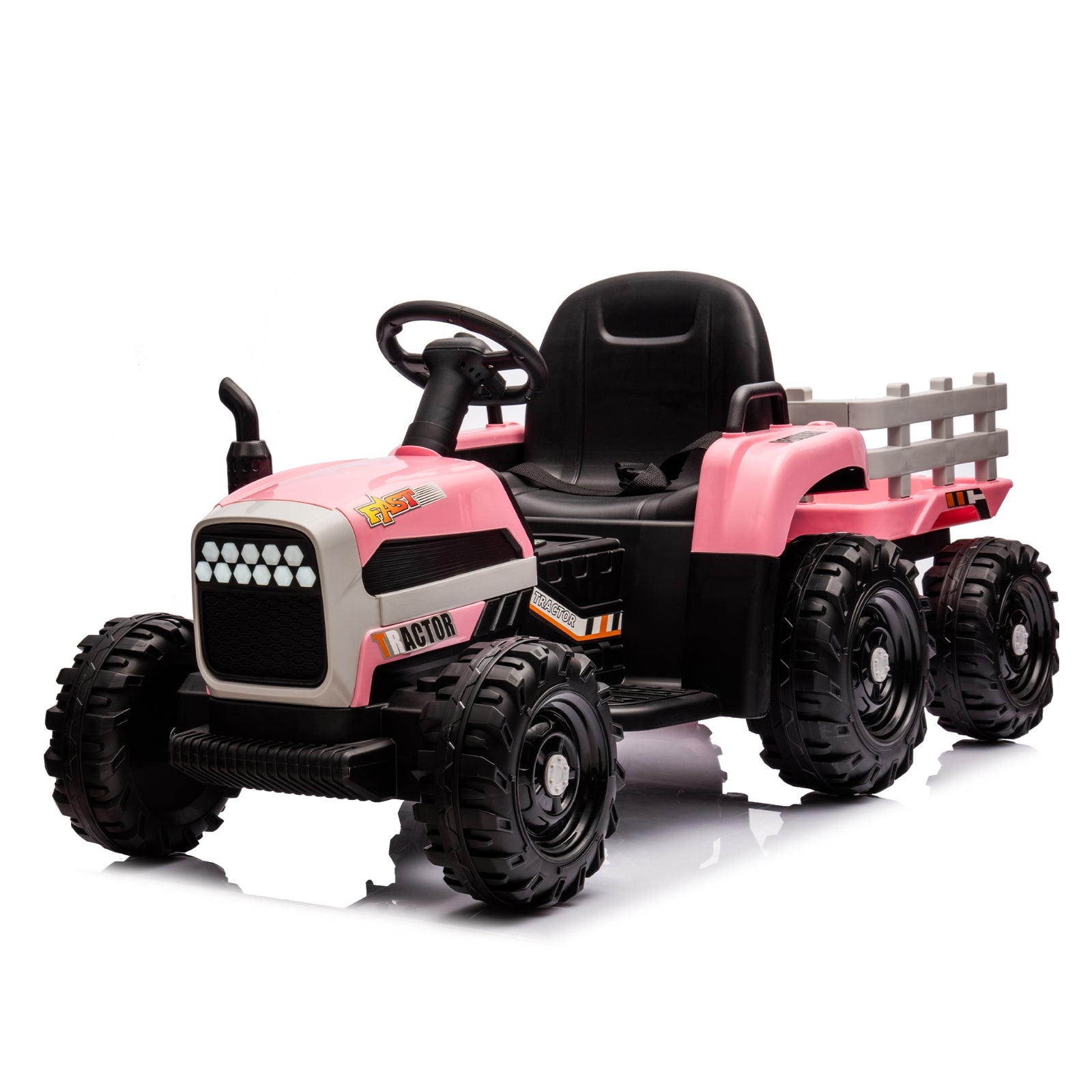 24V Kids Tractor Ride-On Car with Remote Control