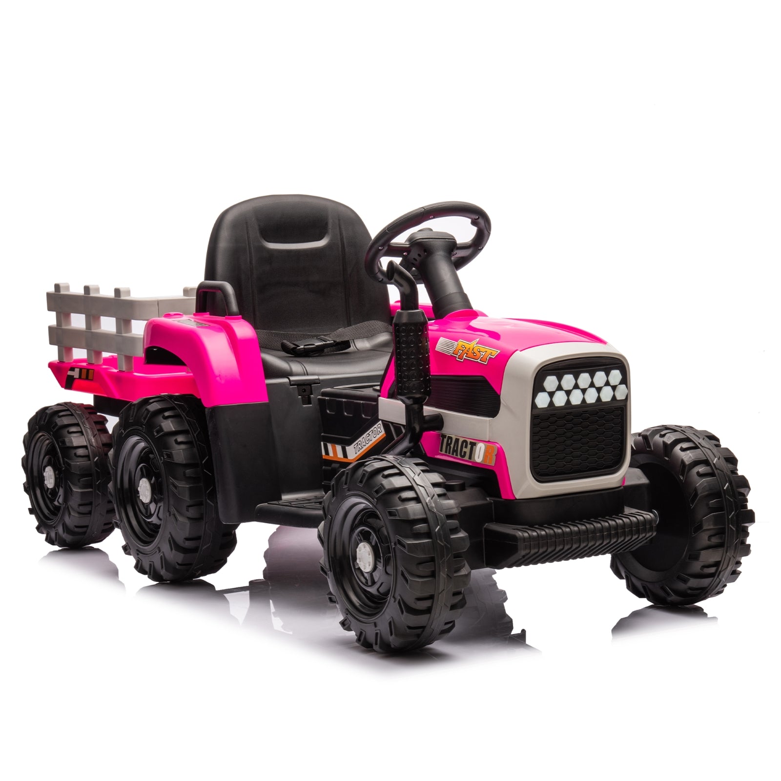 24V Kids Tractor Ride-On Car with Remote Control