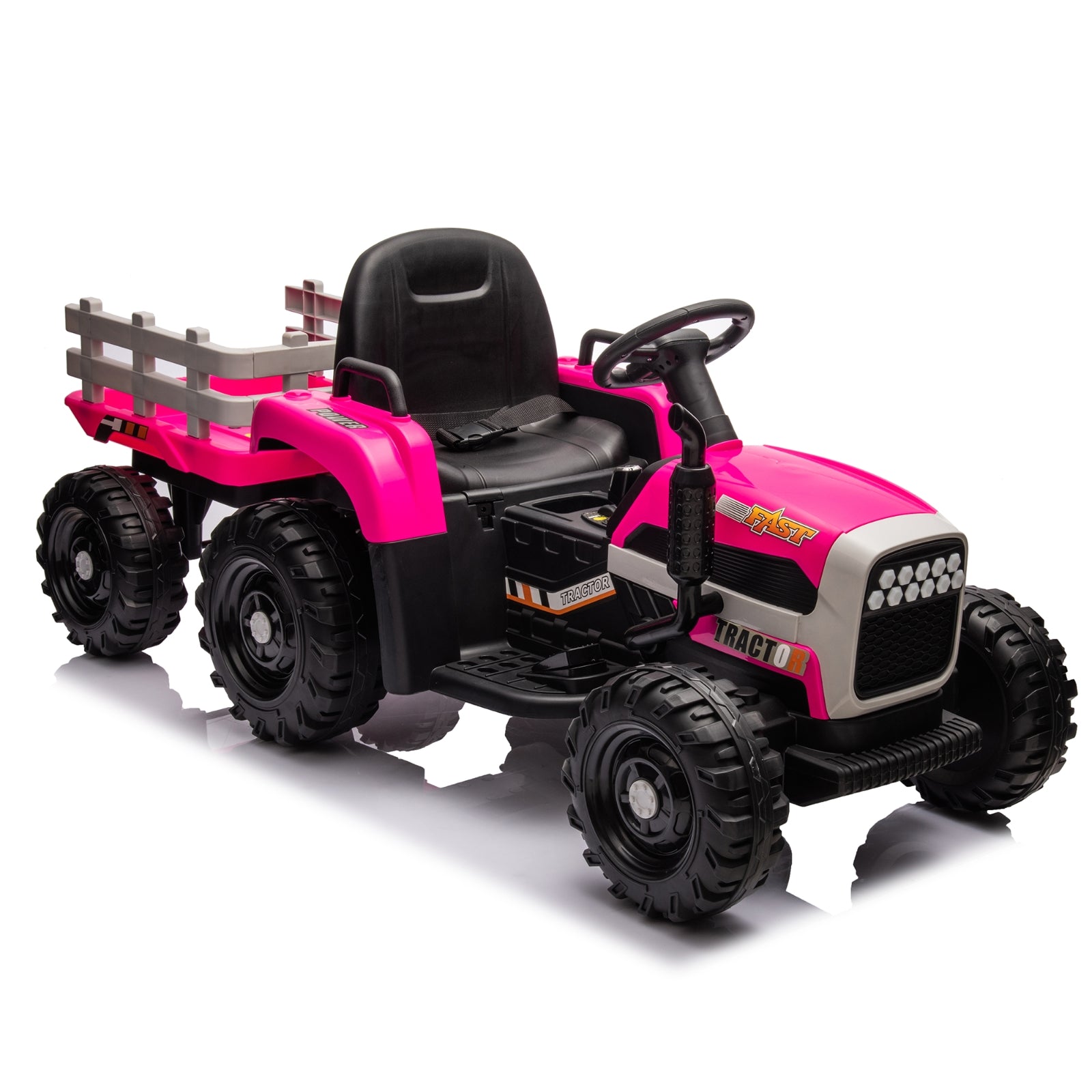 24V Kids Tractor Ride-On Car with Remote Control
