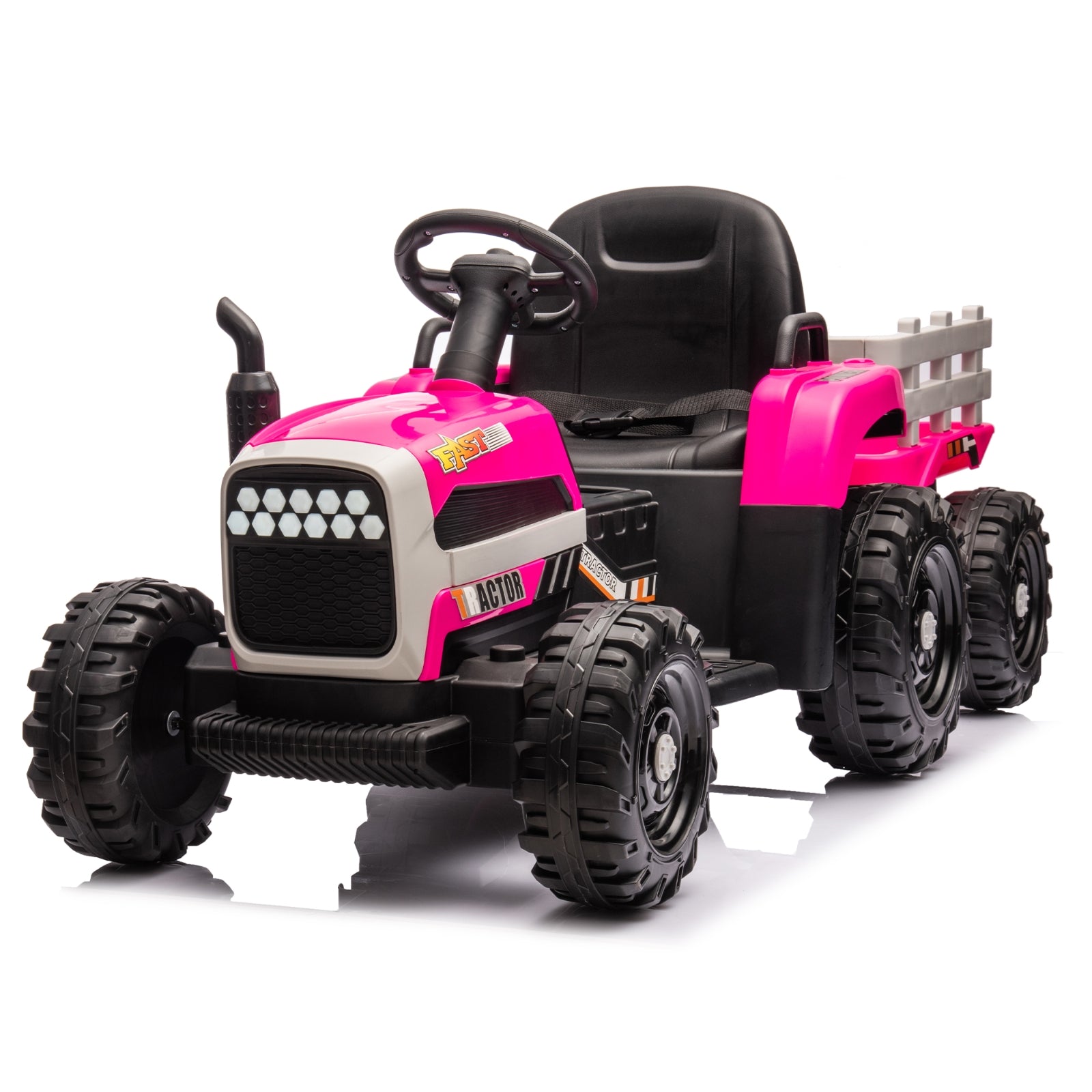 24V Kids Tractor Ride-On Car with Remote Control