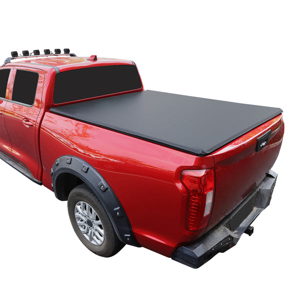 5.5FT Soft Roll Up Tonneau Cover for 2009-2024 Ford F150 Bed