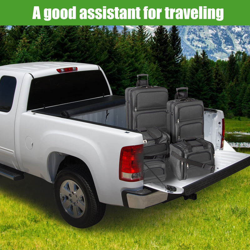 5.5FT Soft Roll Up Tonneau Cover for 2009-2024 Ford F150 Bed