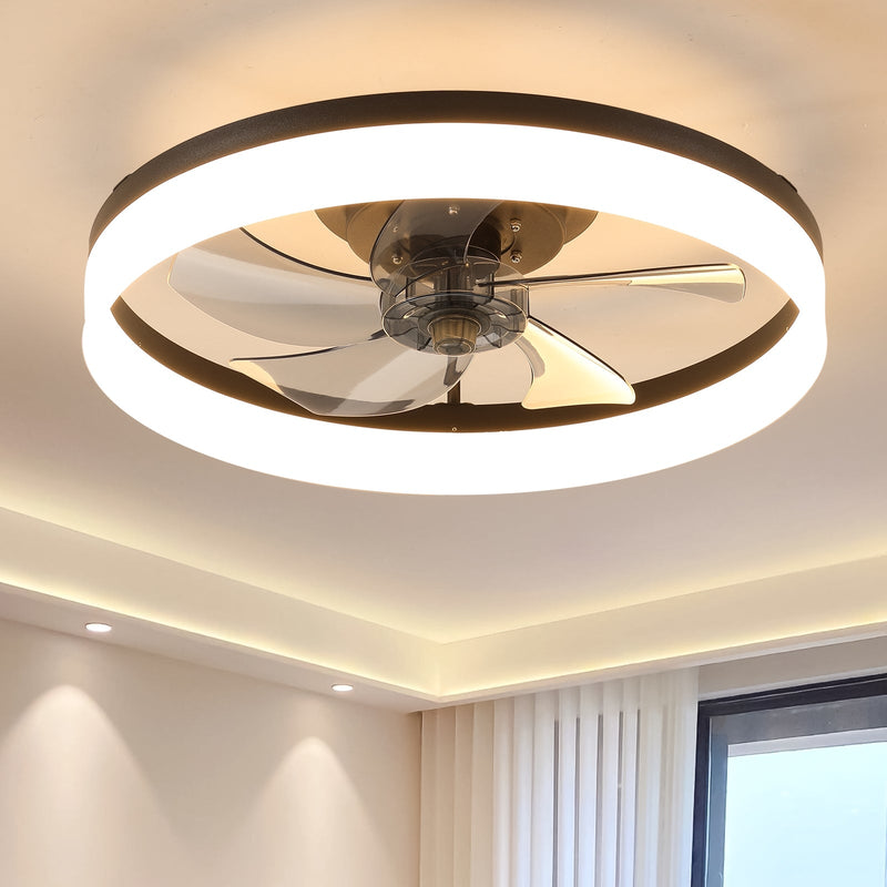 modern white ceiling fan