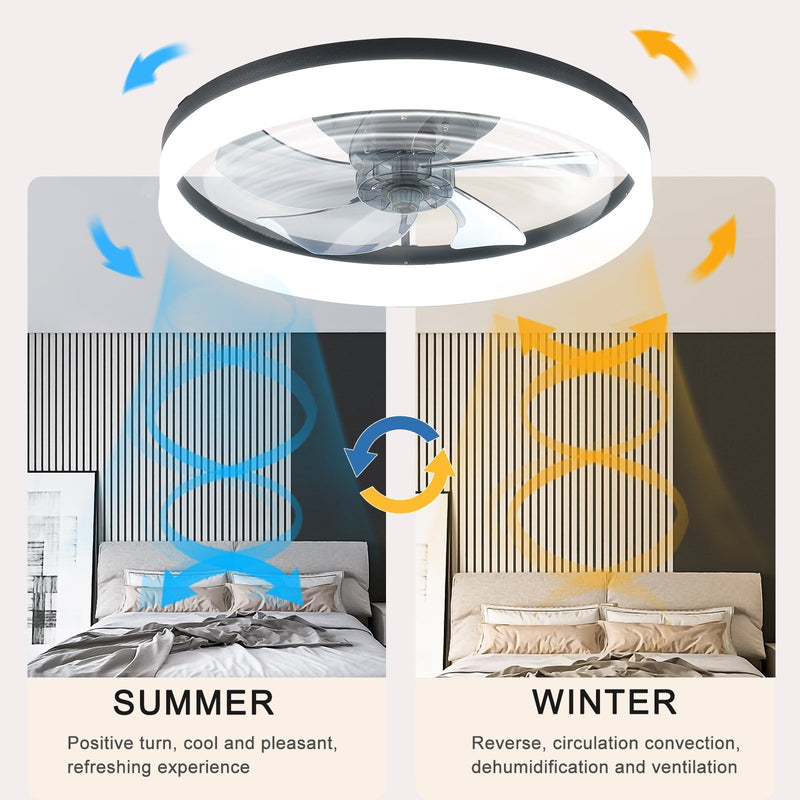 modern white ceiling fan