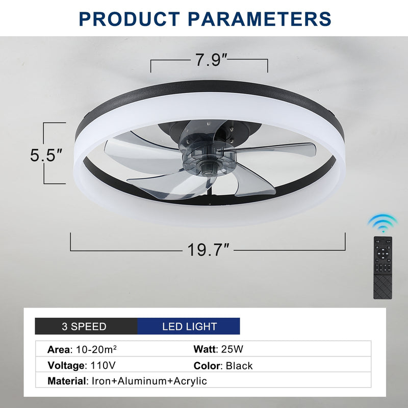 modern white ceiling fan