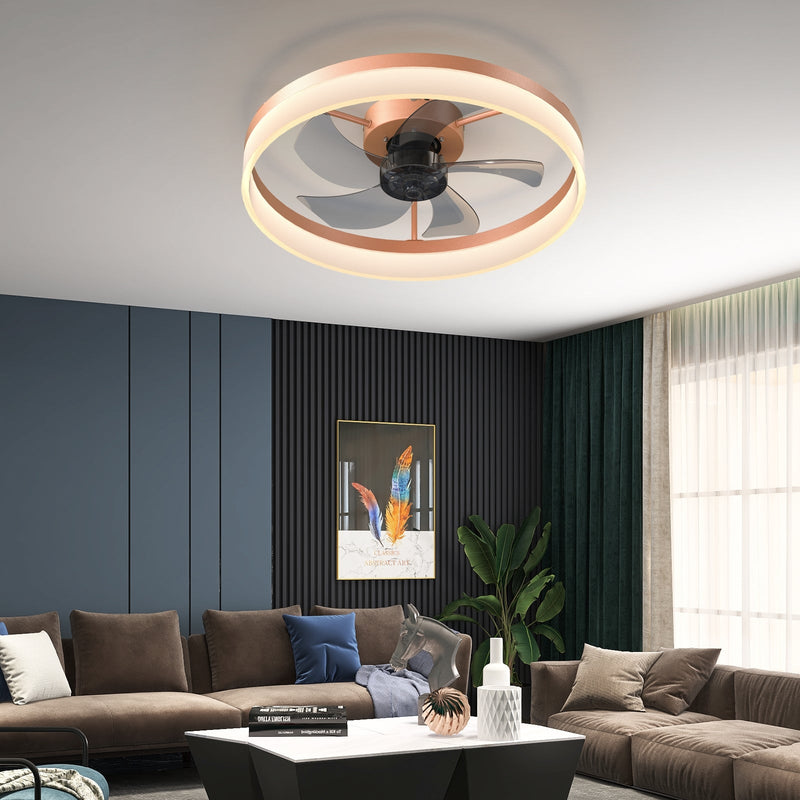 Dimmable LED Ceiling Fan with Lights