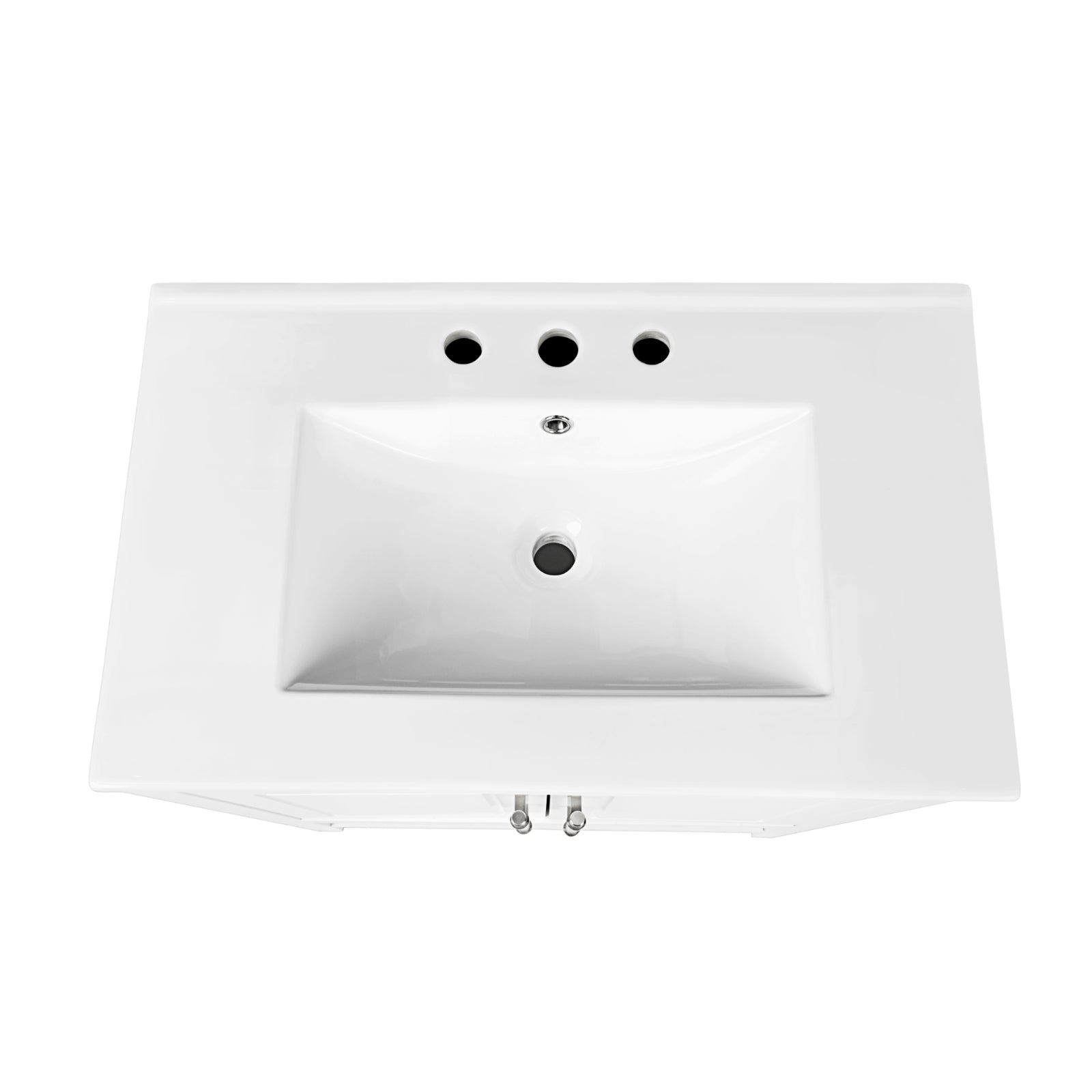 30" Bathroom Vanity with Sink & Solid Frame Cabinet