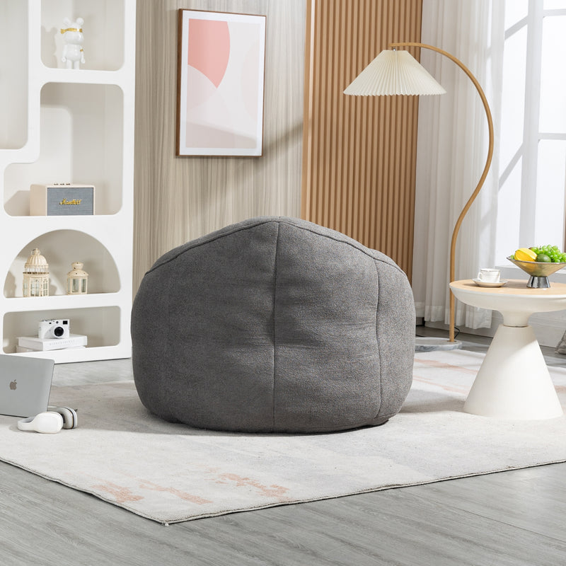 Bean Bag Sofa Chair with High Pressure Foam for Adults