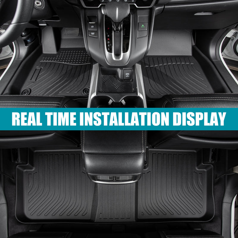 All-Weather TPE Rubber Floor Mats for 2017-2020 Elantra