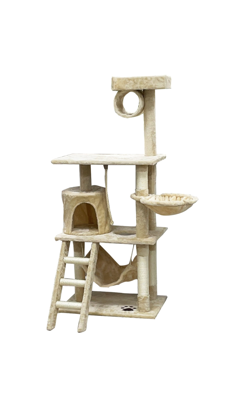 Cat Climbing Frame with Scratching Posts & Play Areas