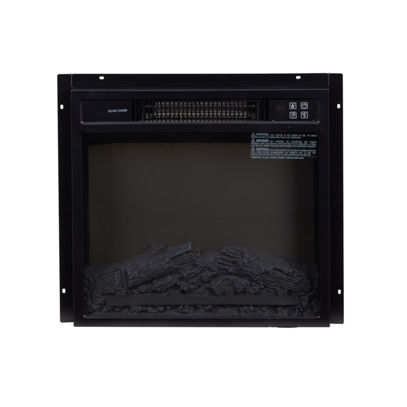 18" Electric Fireplace Insert 1400W - Indoor Heater 120V
