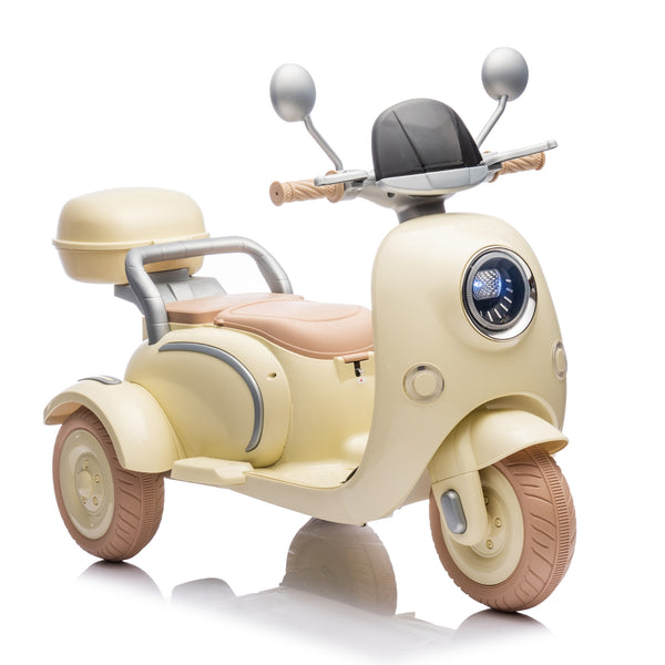 Electric Ride-On Car for Kids with Music & Lights