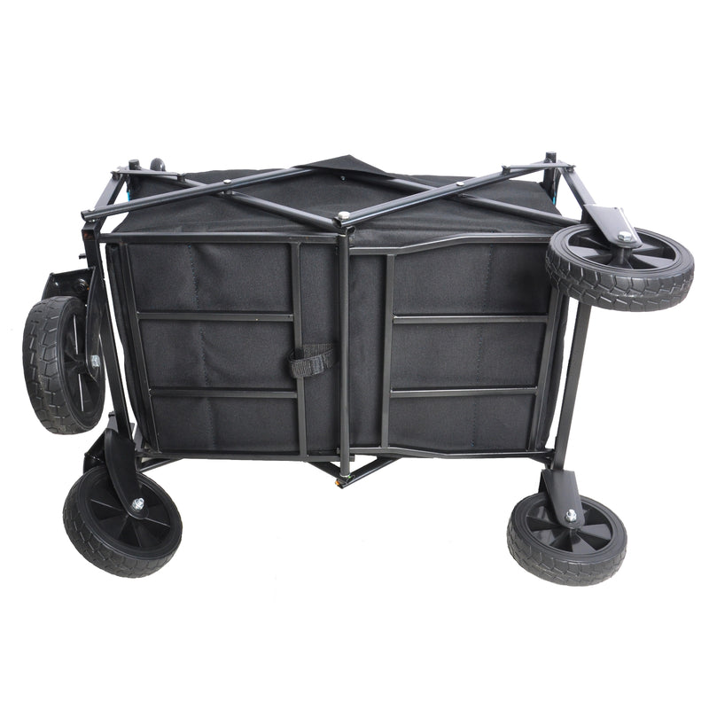 Folding Wagon Cart for Garden, Shopping & Beach Use