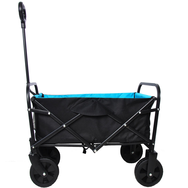 Folding Wagon Cart for Garden, Shopping & Beach Use