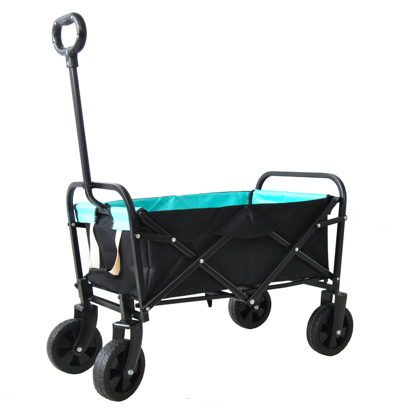 Folding Wagon Cart for Garden, Shopping & Beach Use