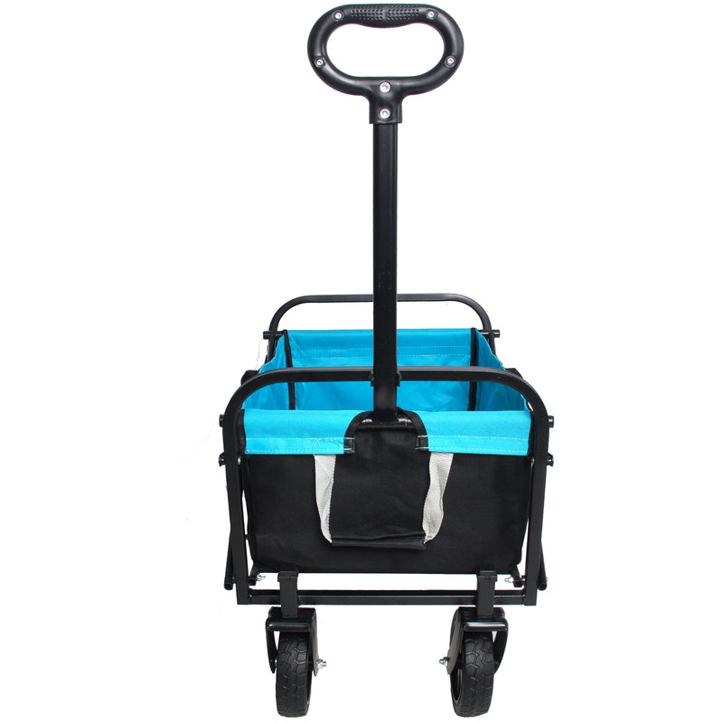 Folding Wagon Cart for Garden, Shopping & Beach Use