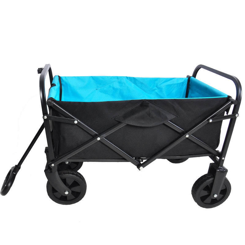 Folding Wagon Cart for Garden, Shopping & Beach Use