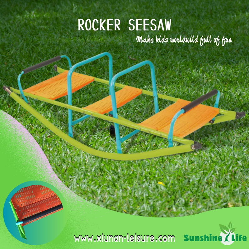 Kids Seesaw Rocker - Outdoor Baby Playground Toy