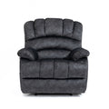 Large Fabric Recliner Chair for Living Room, Gray