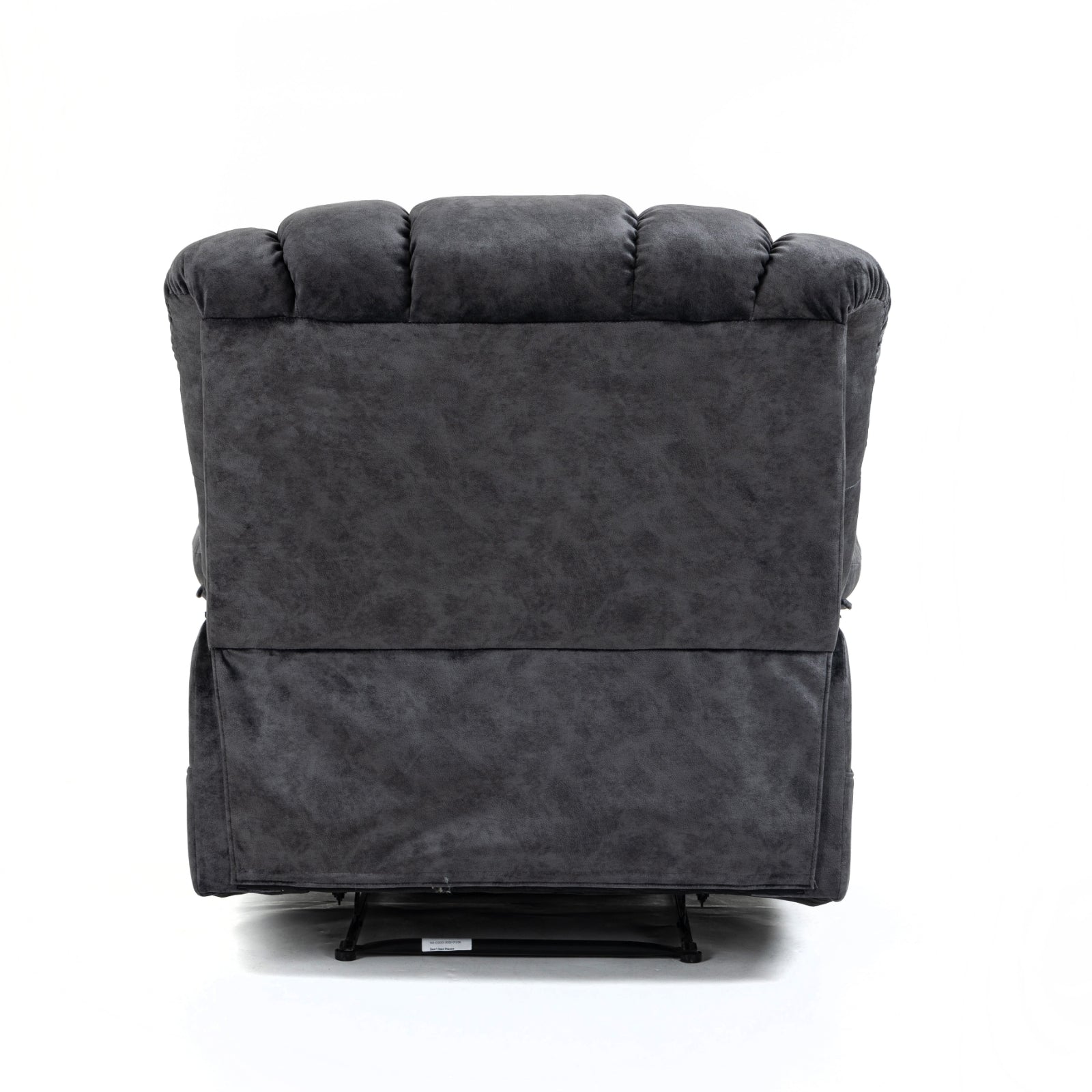 Large Fabric Recliner Chair for Living Room, Gray