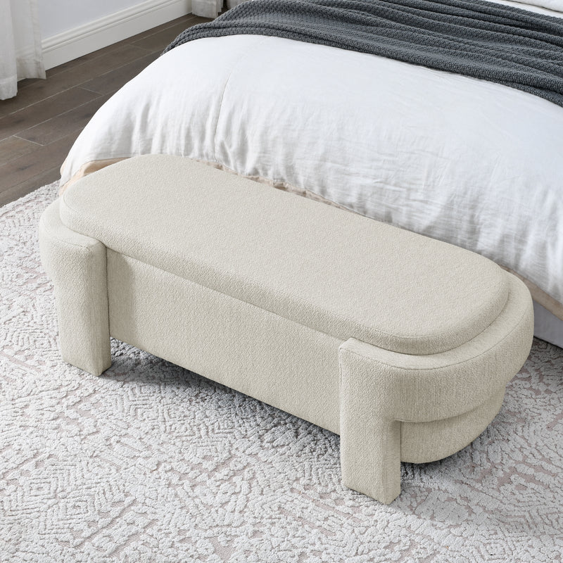 Linen Storage Bench for Living Room, Entryway & Bedroom