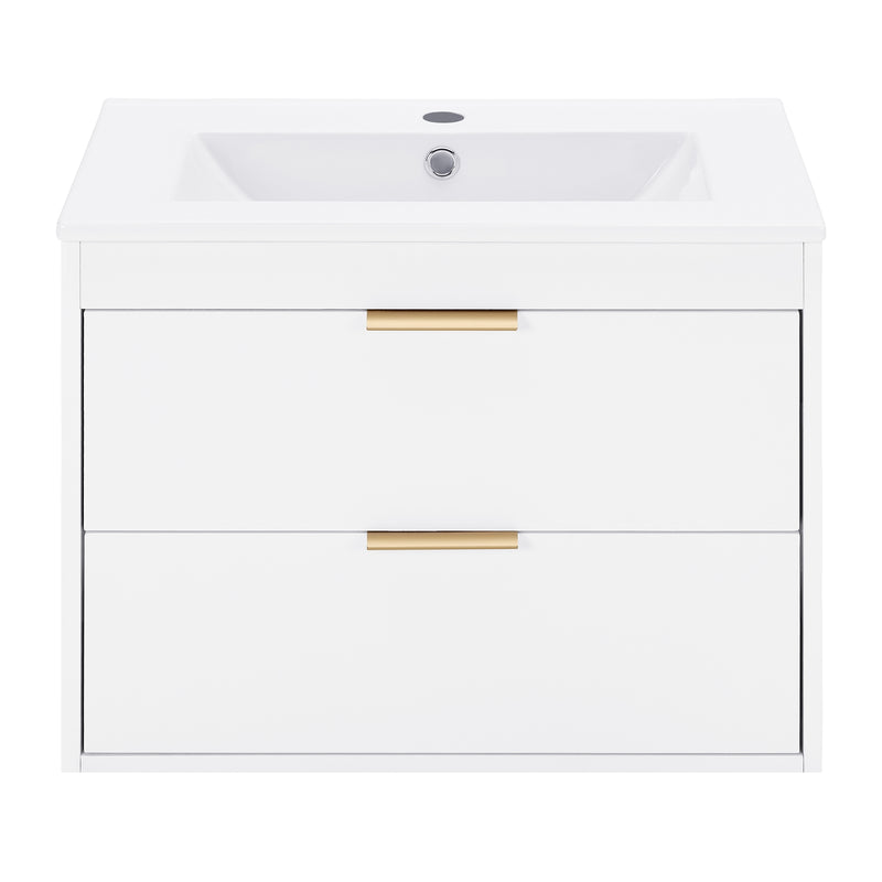 24" Floating Bathroom Vanity with Sink & Soft Close