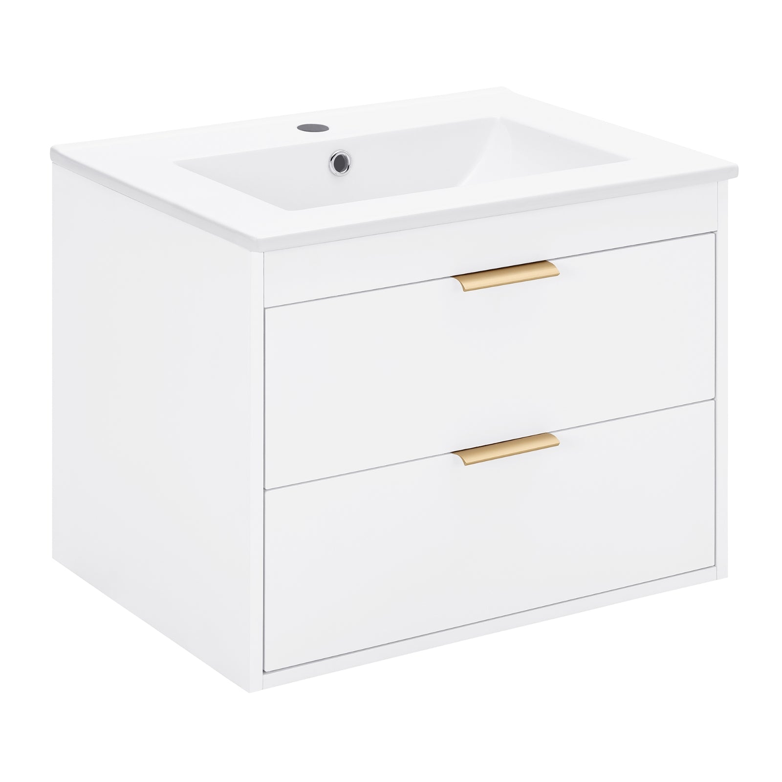 24" Floating Bathroom Vanity with Sink & Soft Close