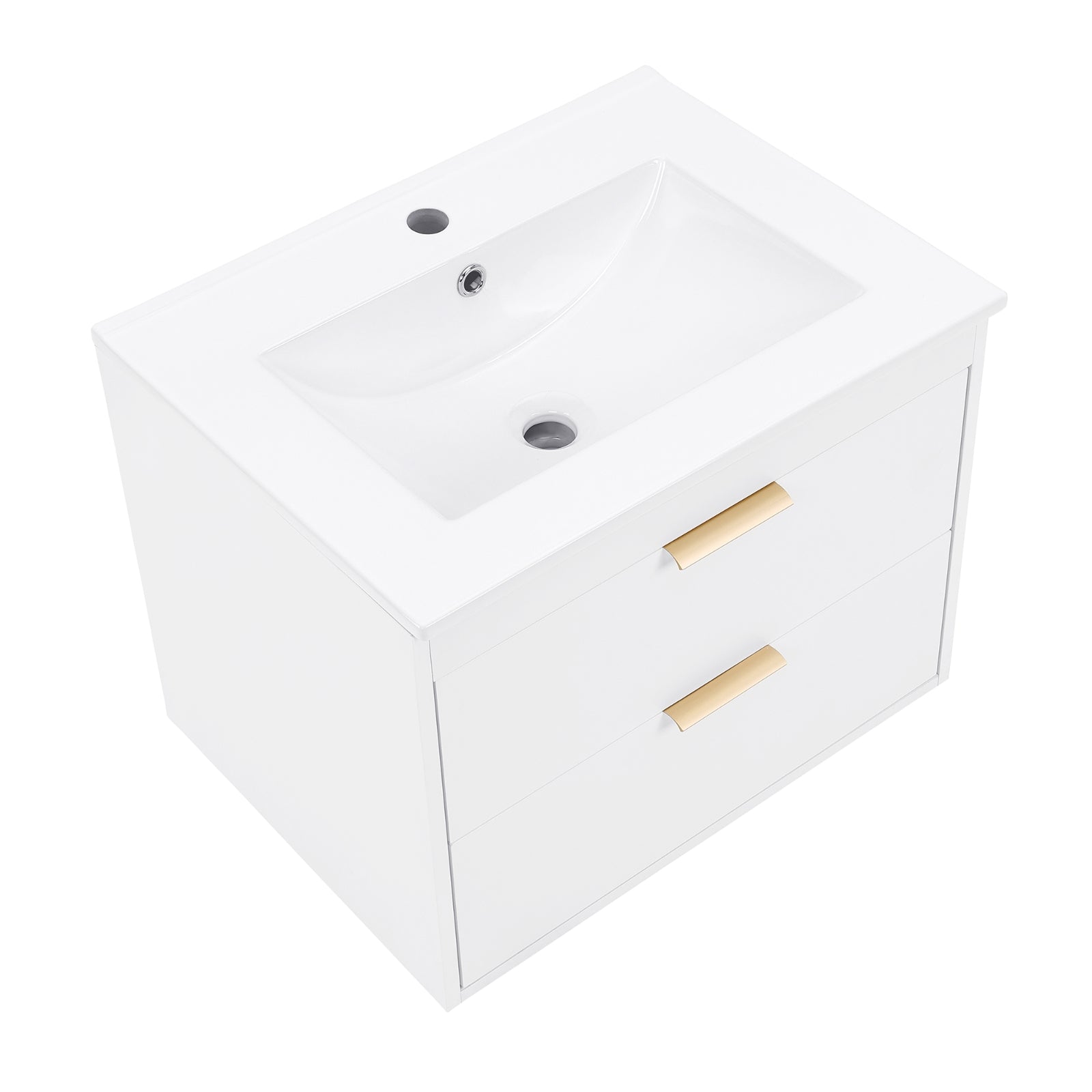 24" Floating Bathroom Vanity with Sink & Soft Close