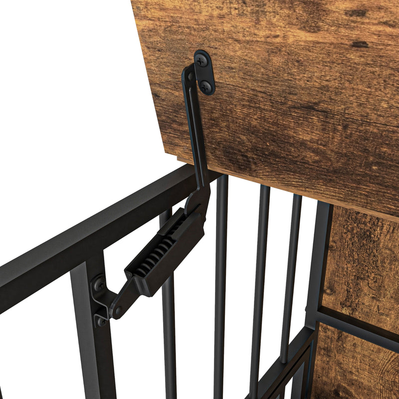Modern Dog Crate Furniture for Large Dogs with Removable Tray