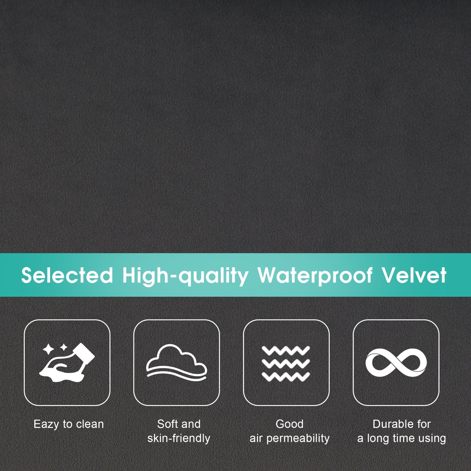 Modern U-Shaped Sectional Sofa, 6-Seat with Pillows