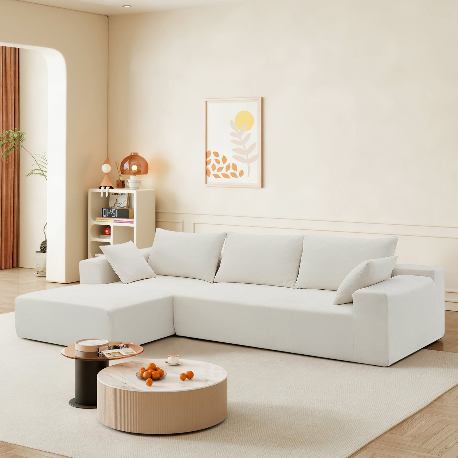 Modern Modular Sectional Sofa Set for Living Room