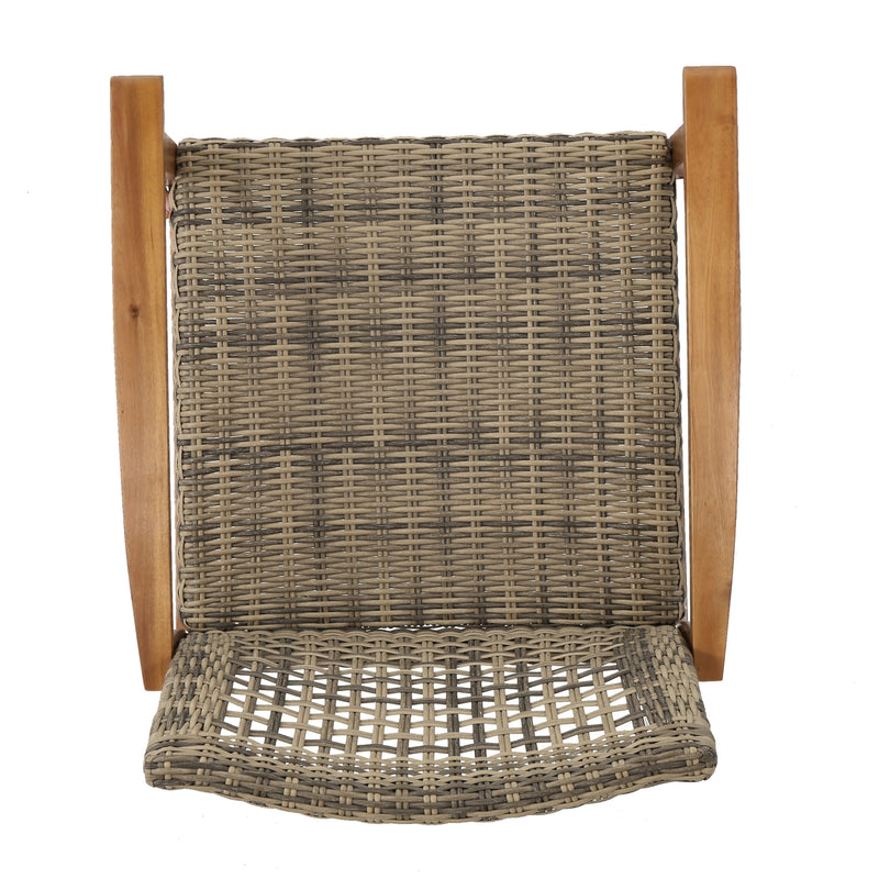 Outdoor Acacia Wood Club Chairs - Weather Resistant Seating