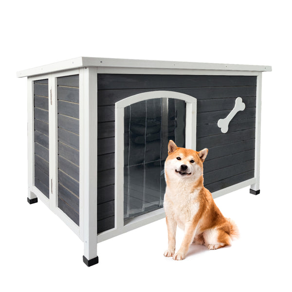 Waterproof Wooden Dog House, Windproof Kennel