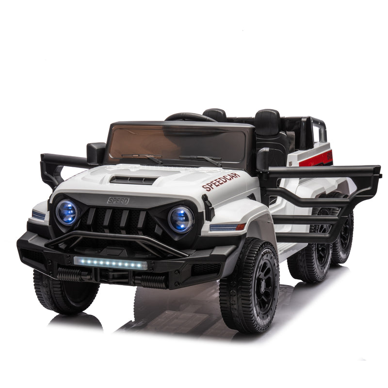 Remote Control Pickup Truck for Kids with Music & Lights