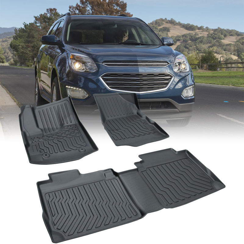 TPE Rubber Floor Mats for 2012-2017 Equinox & GMC Terrain