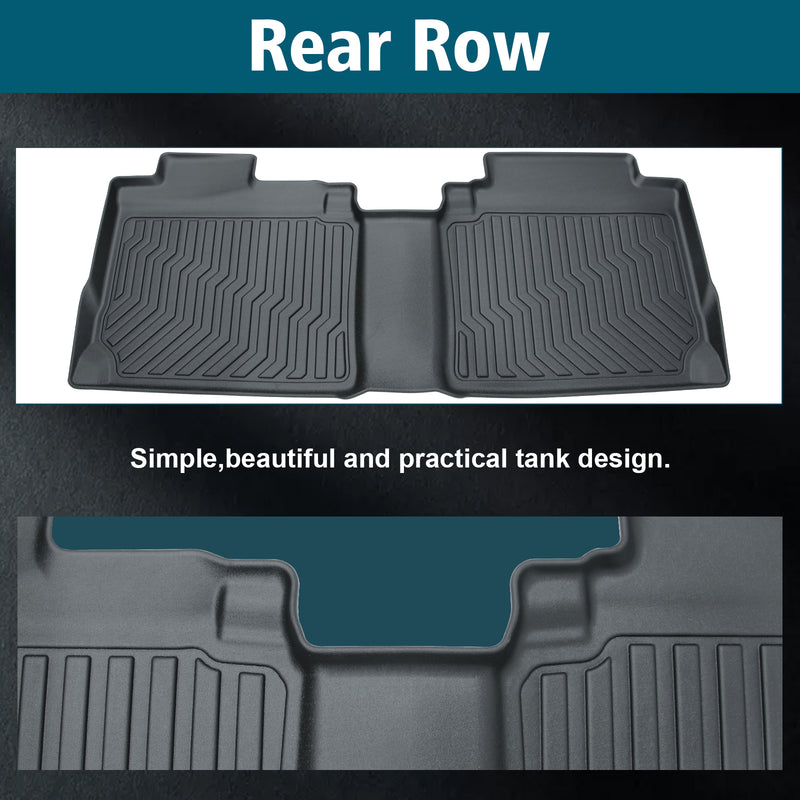 TPE Rubber Floor Mats for 2012-2017 Equinox & GMC Terrain