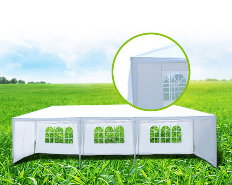10x30' Outdoor Canopy Tent with 5 Removable Sidewalls